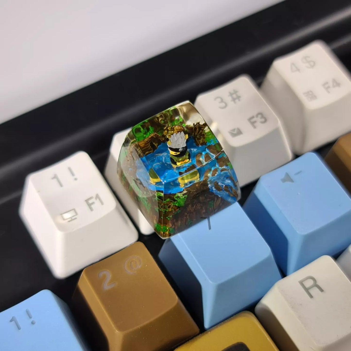 Pikachu Cosplay NARUTO Artisan Keycaps