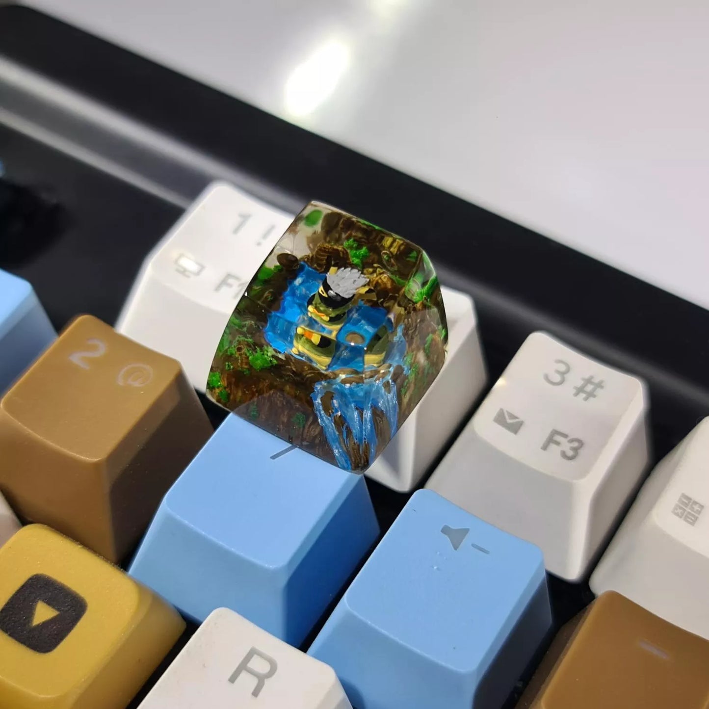 Pikachu Cosplay NARUTO Artisan Keycaps