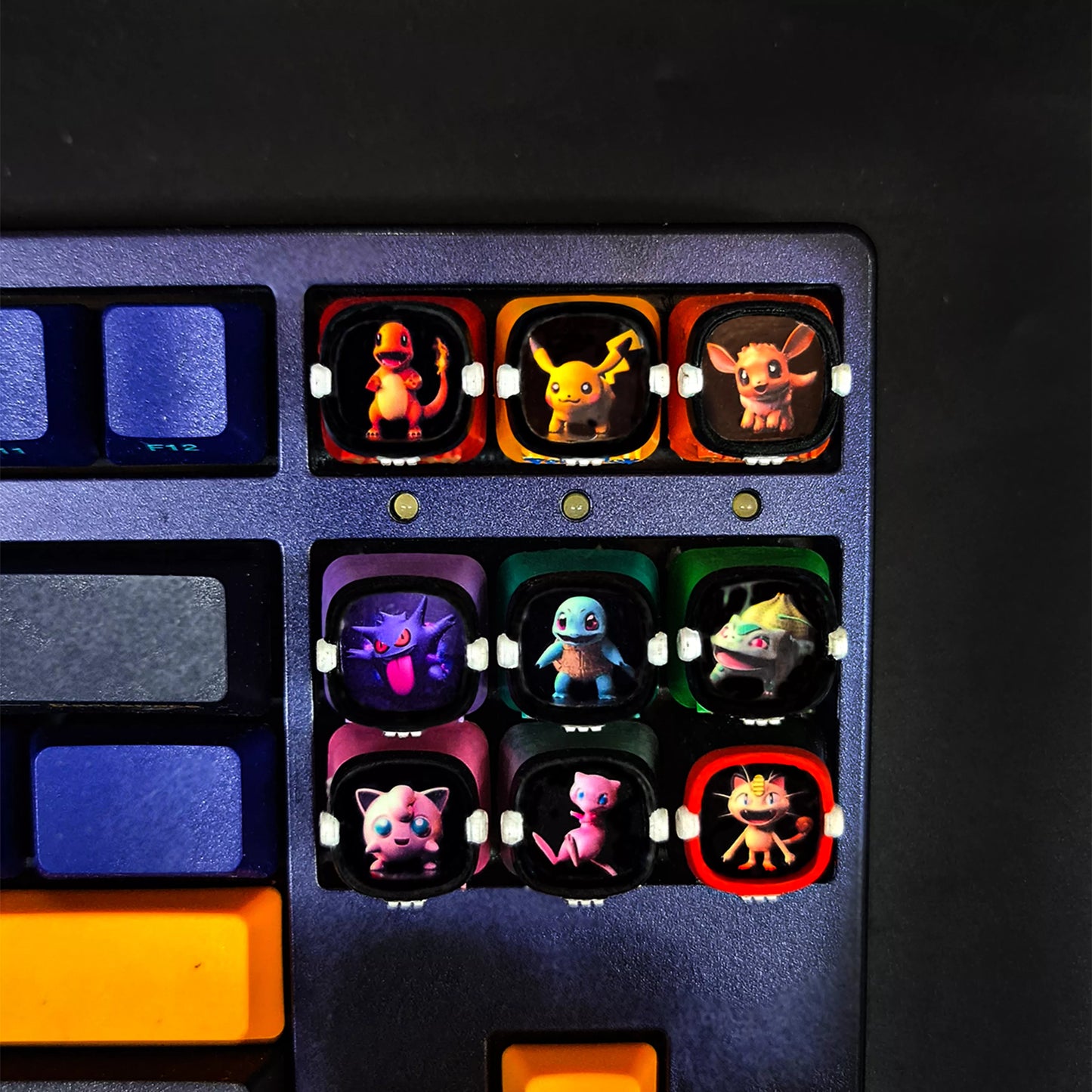 Pokemon 2D Artisan Keycaps