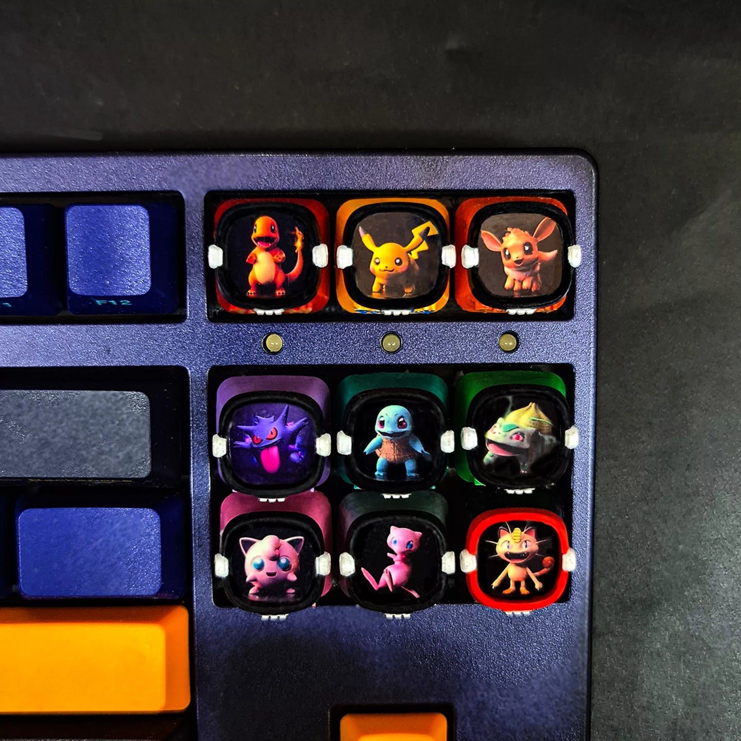 Pokemon 2D Artisan Keycaps