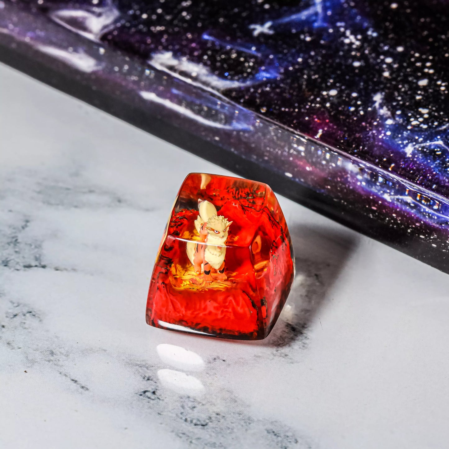 Arcarnine Artisan Keycaps