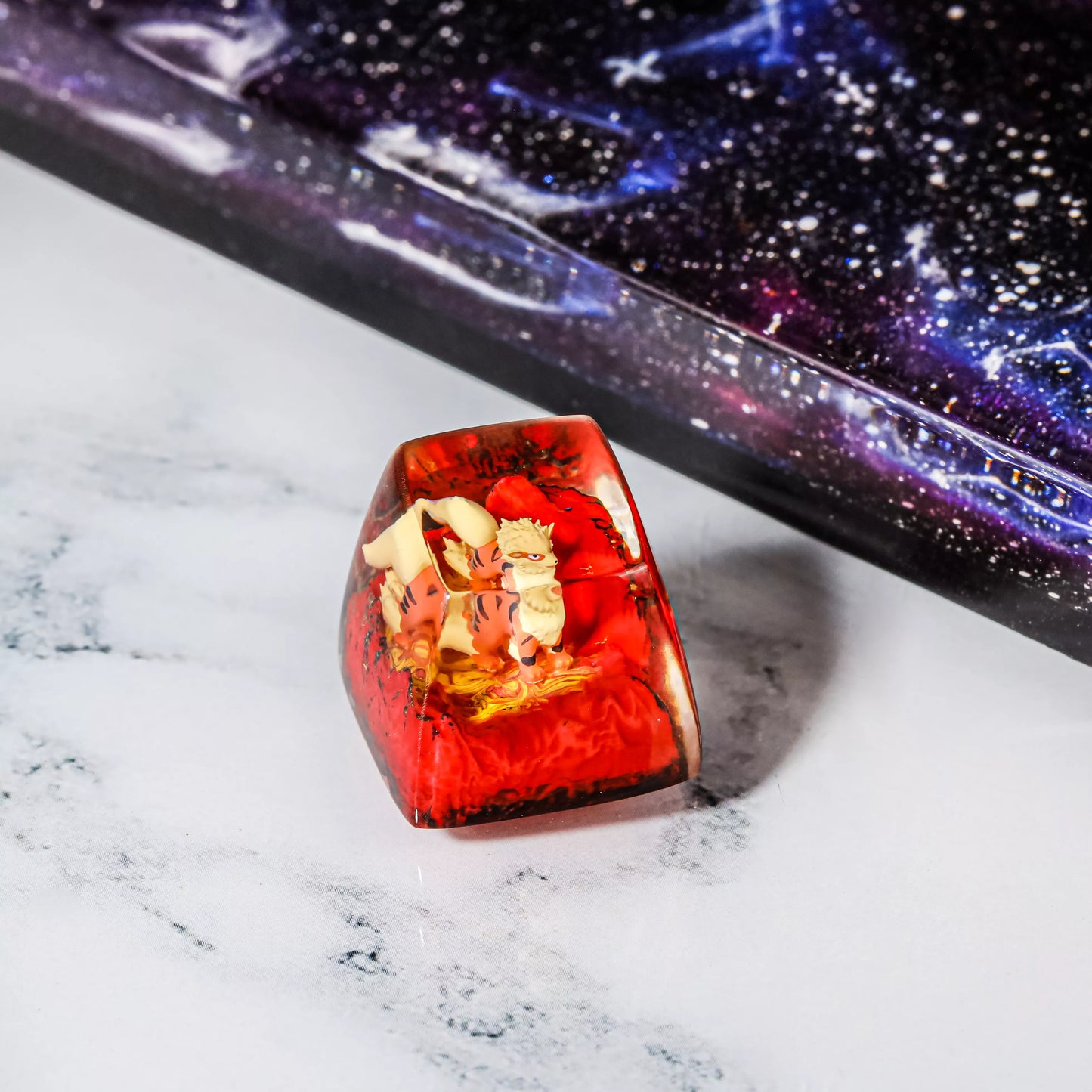 Arcarnine Artisan Keycaps