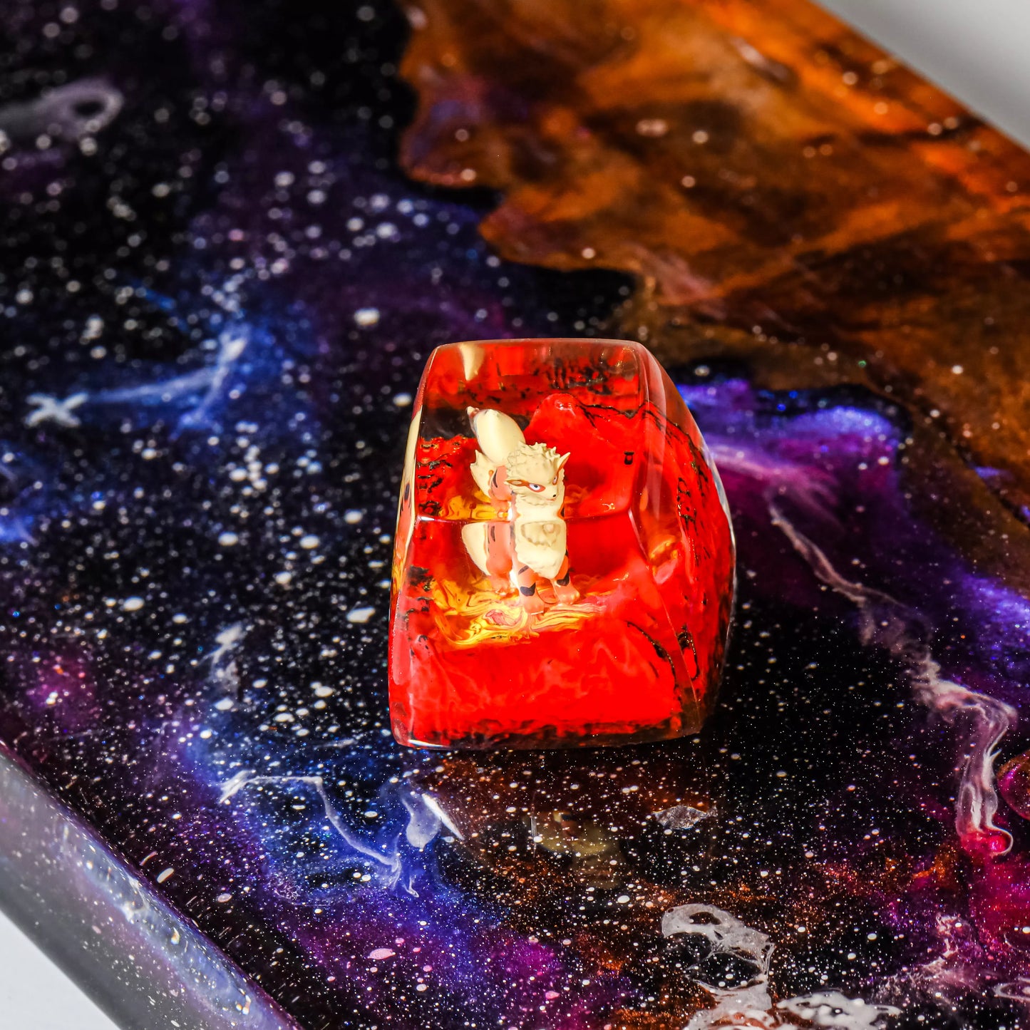 Arcarnine Artisan Keycaps