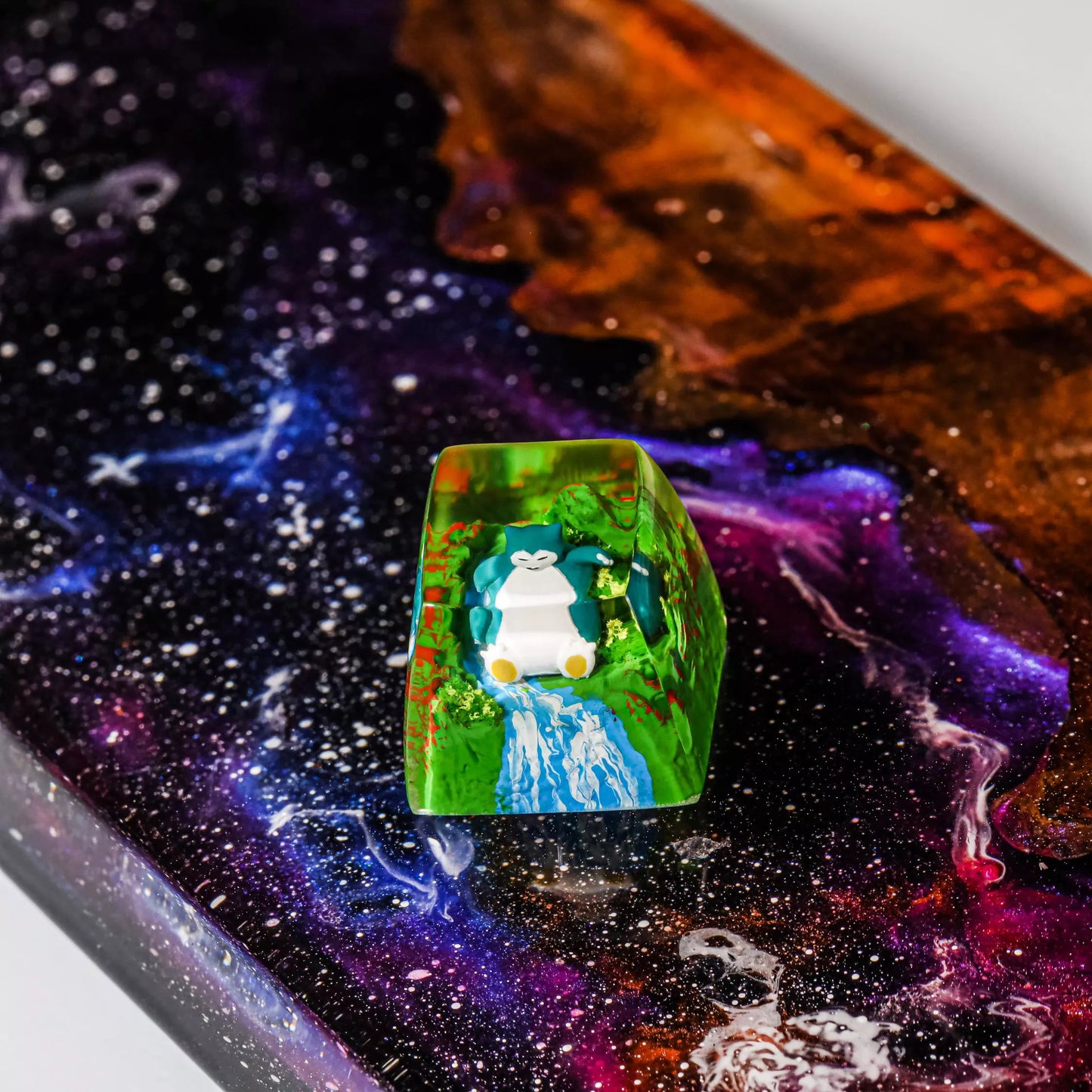 Snorlax Artisan Keycaps