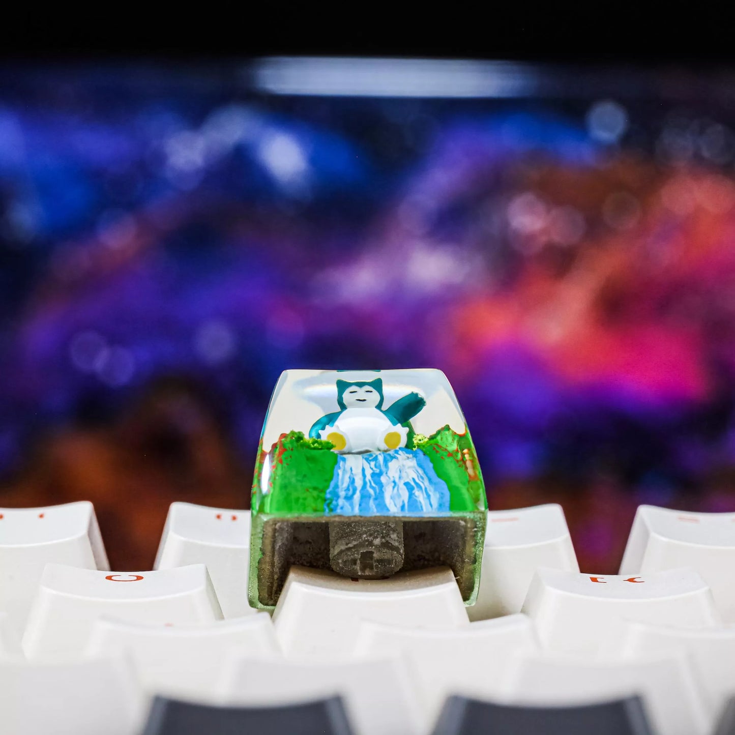 Snorlax Artisan Keycaps
