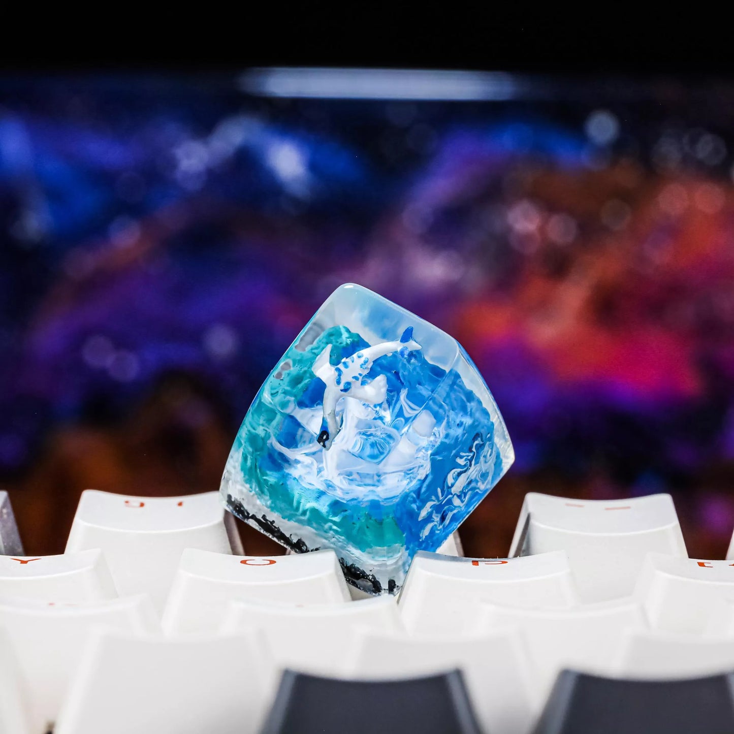 Lugia Artisan Keycaps