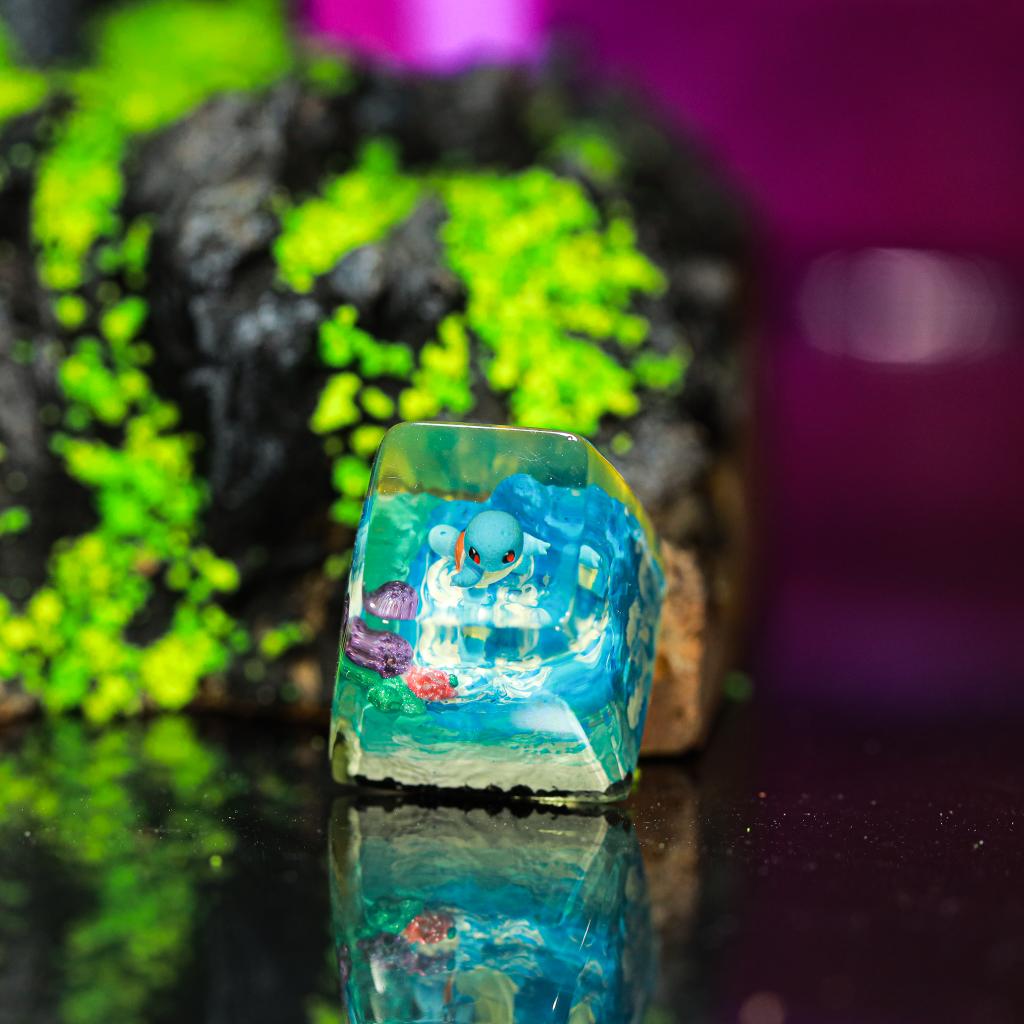 Pokemon Army Artisan Keycaps