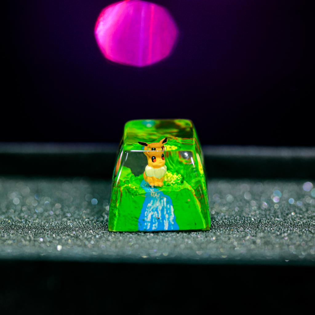 Pokemon Army Artisan Keycaps