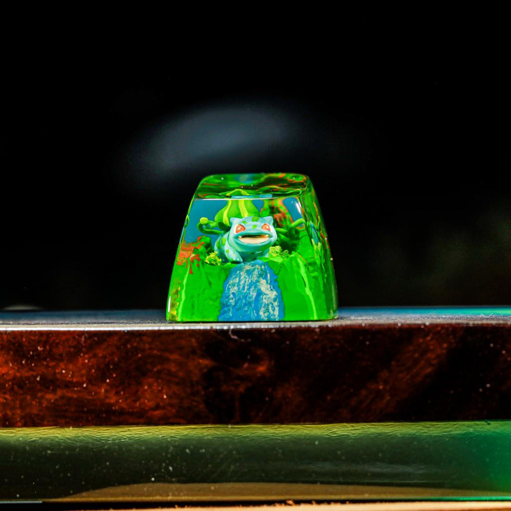 Pokemon Army Artisan Keycaps