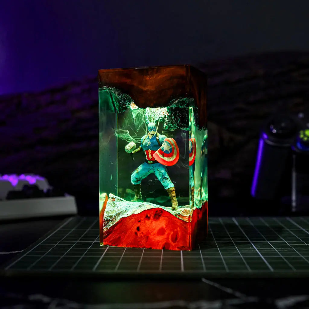 Captain America Night Light