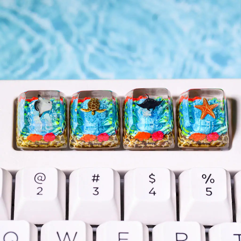 Sea Creature Artisan Keycap – Dive into the Depths of Creativity