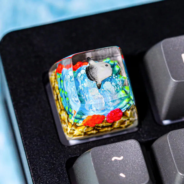 Sea Creature Artisan Keycap – Dive into the Depths of Creativity