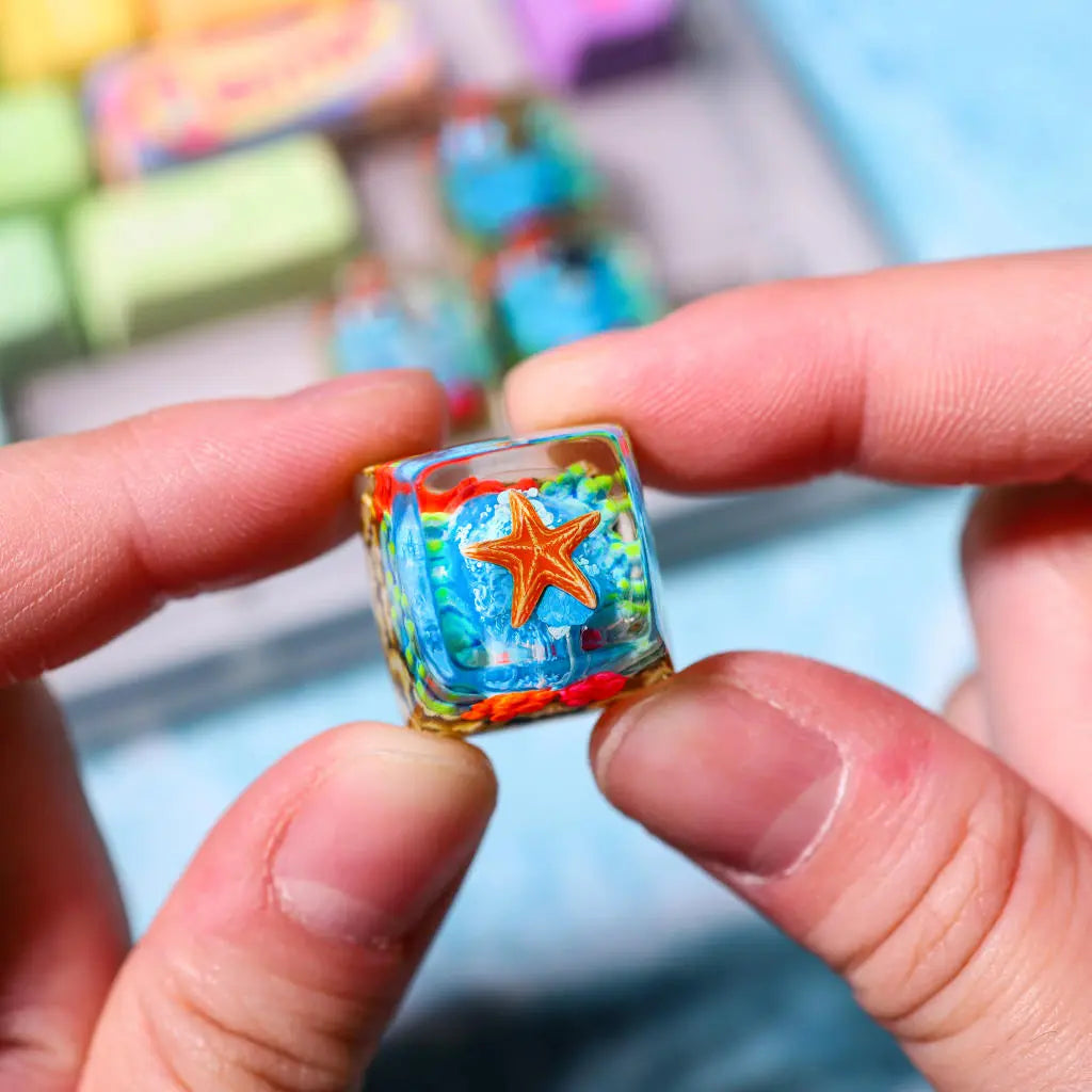 Sea Creature Artisan Keycap – Dive into the Depths of Creativity