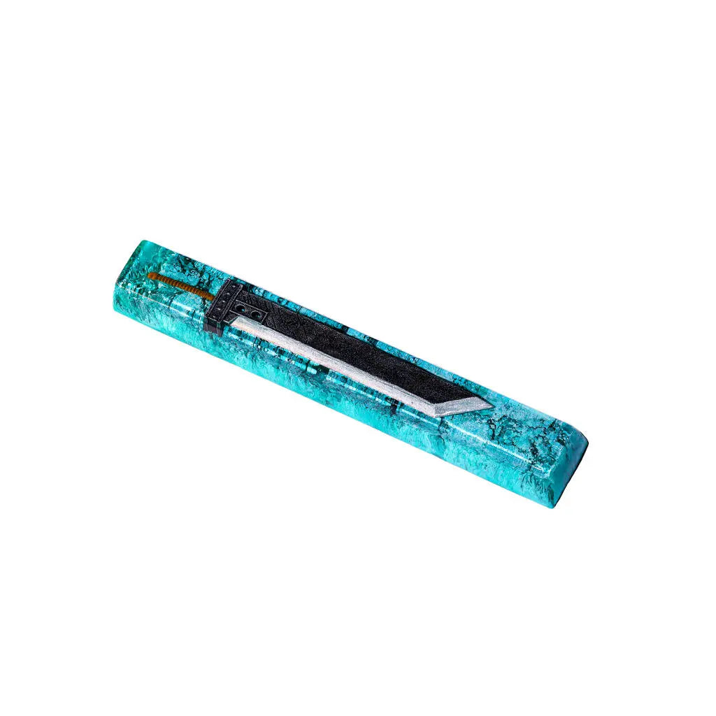 Buster Sword Artisan Spacebar – Handcrafted Resin Keycap for Mechanical Keyboards