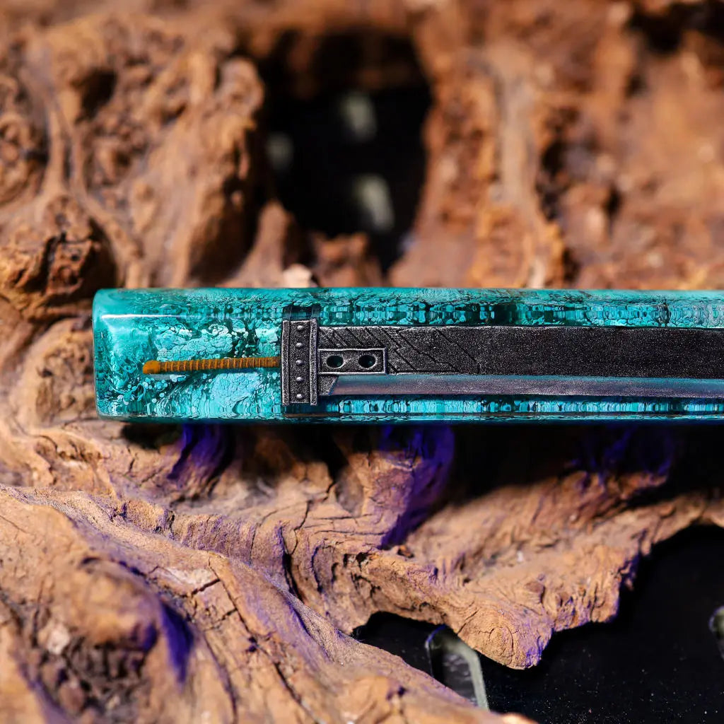 Buster Sword Artisan Spacebar – Handcrafted Resin Keycap for Mechanical Keyboards