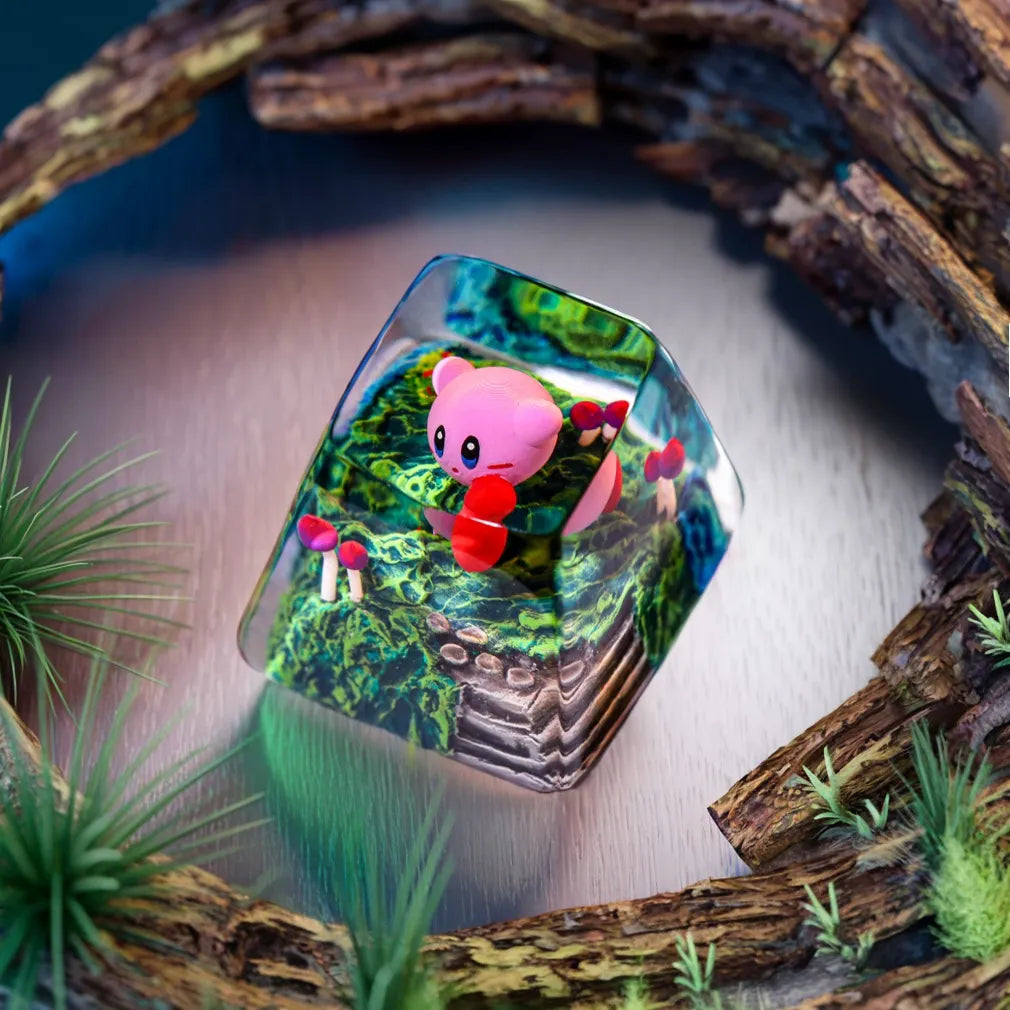 Kirby Artisan Keycap Ver 2 – A Whimsical Touch for Your Keyboard