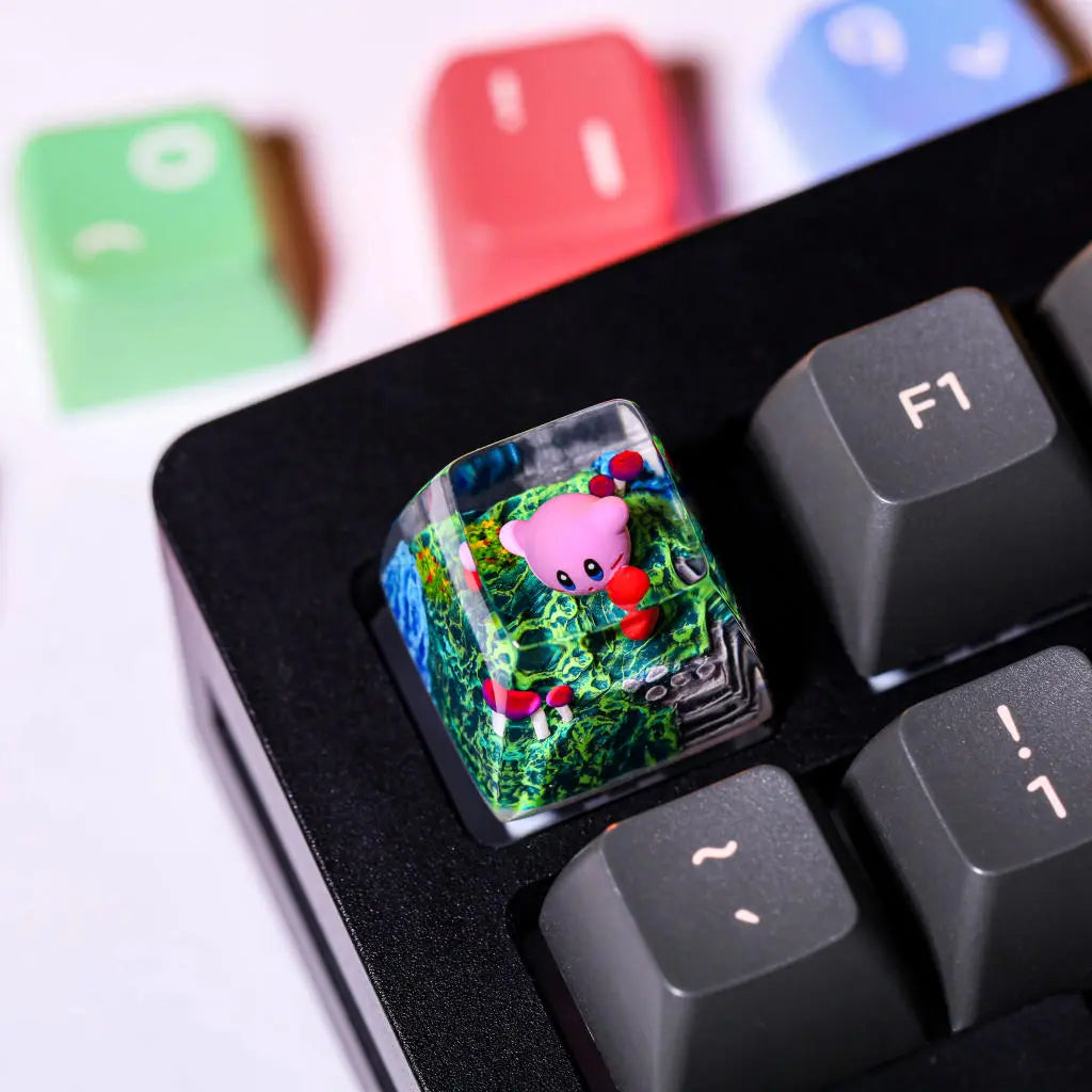 Kirby Artisan Keycap Ver 2 – A Whimsical Touch for Your Keyboard