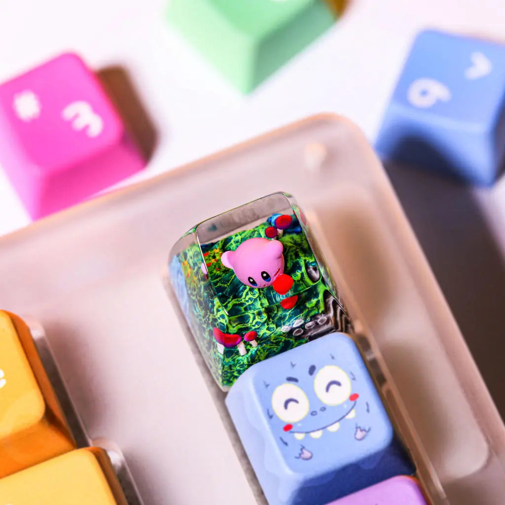 Kirby Artisan Keycap Ver 2 – A Whimsical Touch for Your Keyboard