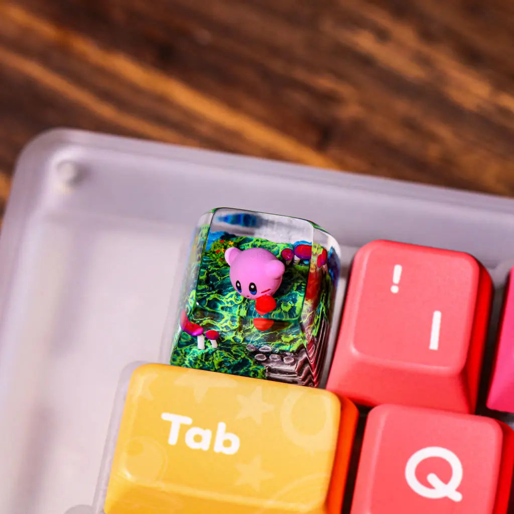 Kirby Artisan Keycap Ver 2 – A Whimsical Touch for Your Keyboard