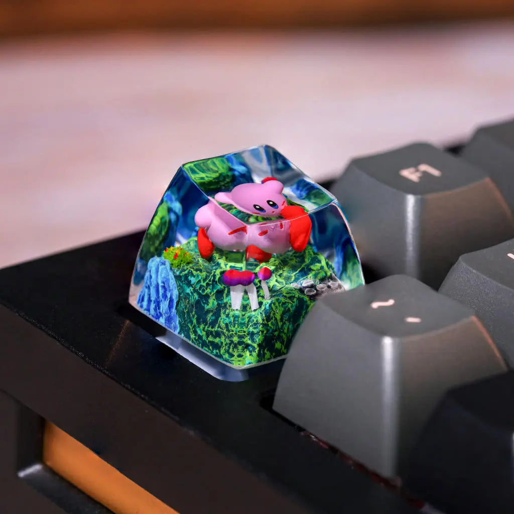 Kirby Artisan Keycap Ver 2 – A Whimsical Touch for Your Keyboard