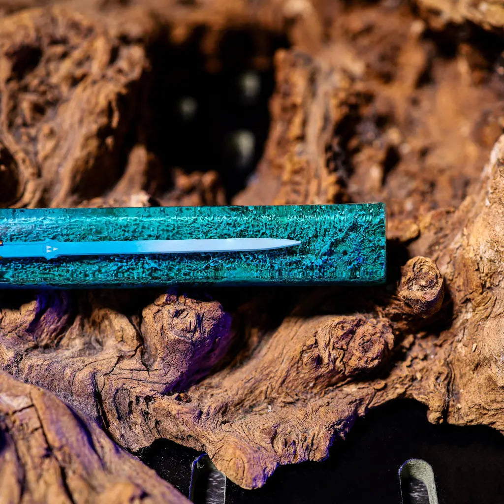 Master Sword Spacebar Keycap – Handcrafted Resin Key for Cherry MX Mechanical Keyboards