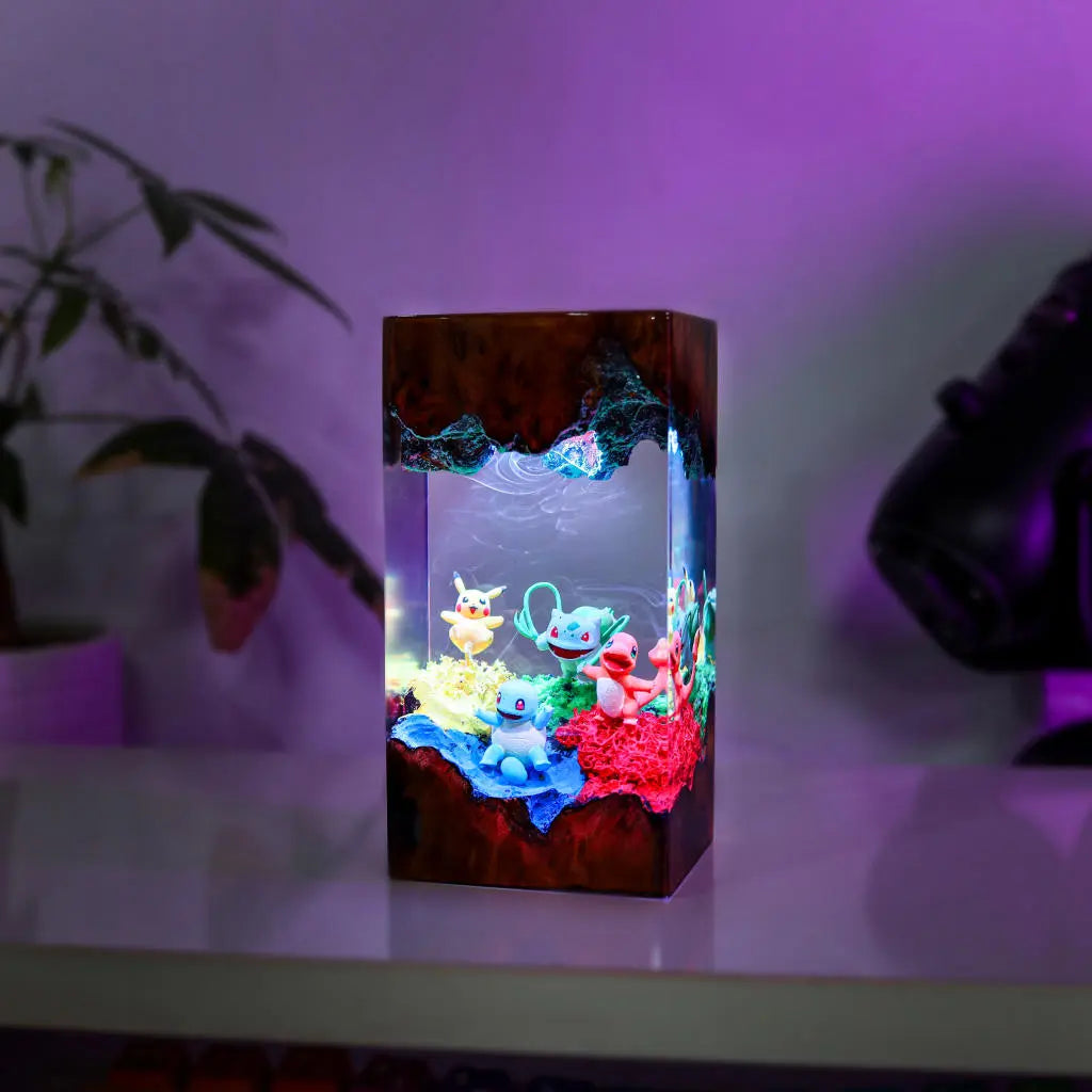 Pokemon Starter Night Lamp