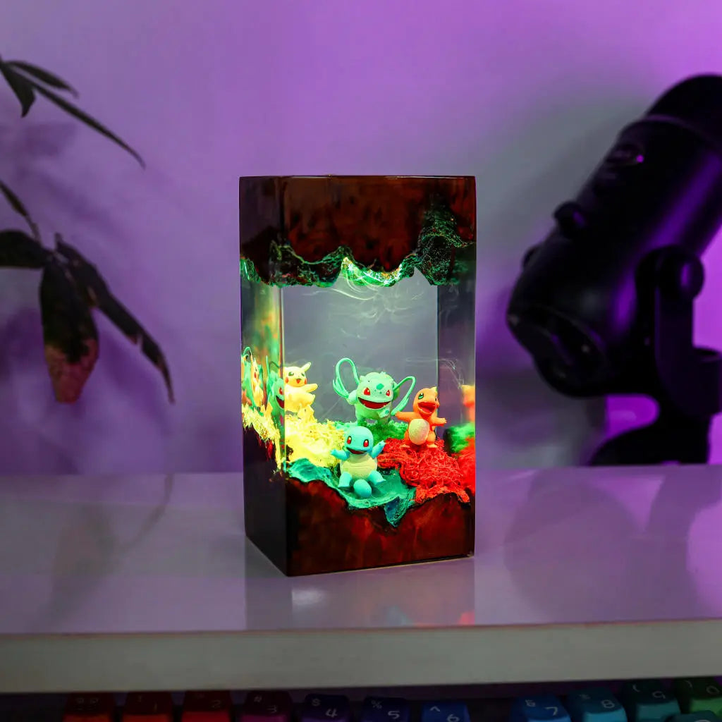 Pokemon Starter Night Lamp