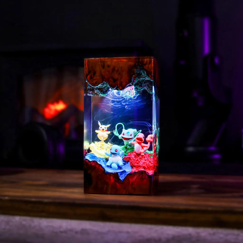 Pokemon Starter Night Lamp