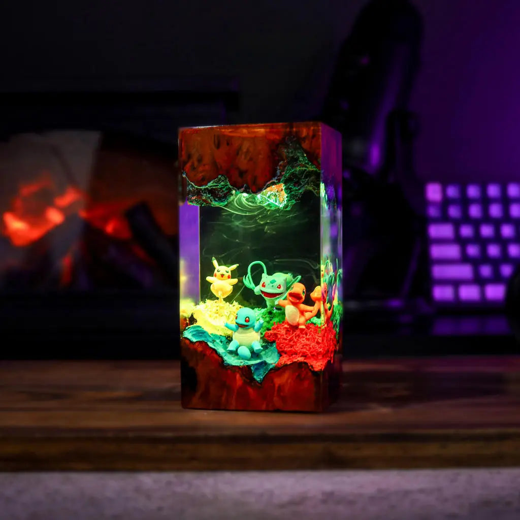 Pokemon Starter Night Lamp