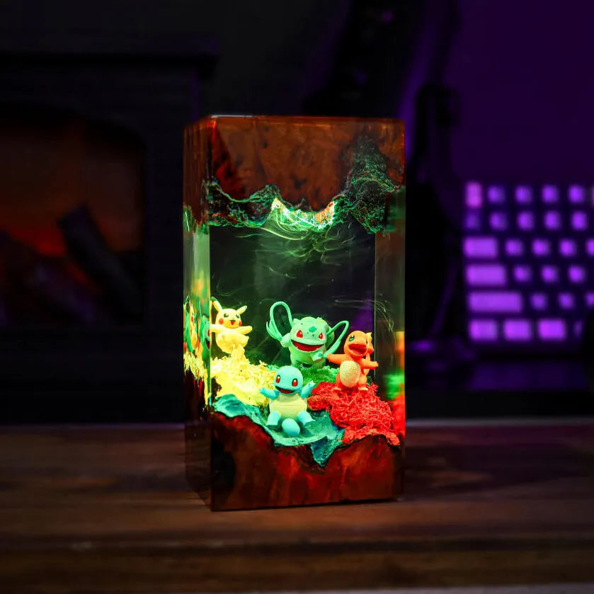 Pokemon Starter Night Lamp