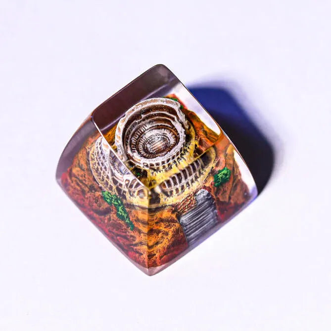 Rome Colosseum Artisan Keycap – A Monument of History at Your Fingertips
