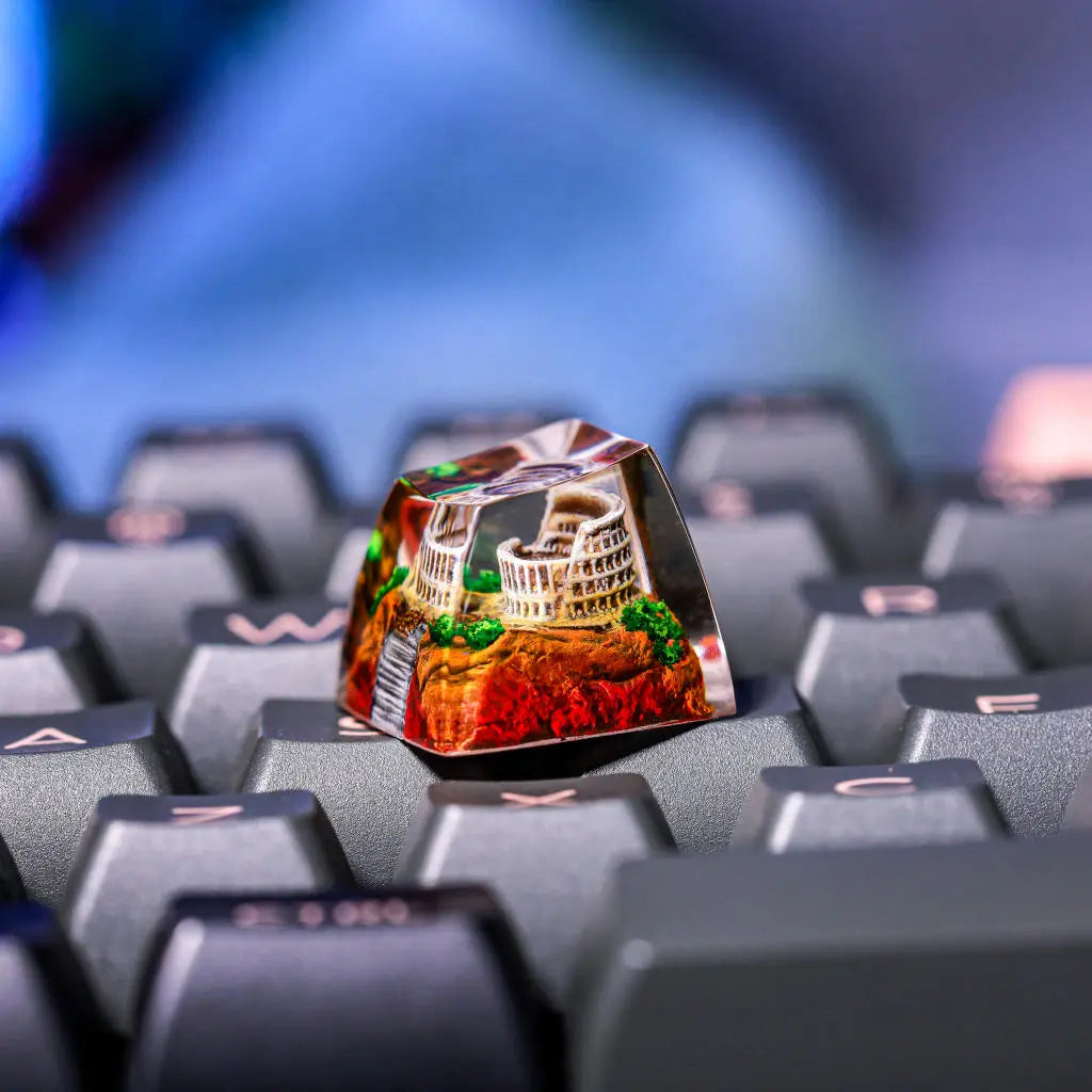 Rome Colosseum Artisan Keycap – A Monument of History at Your Fingertips