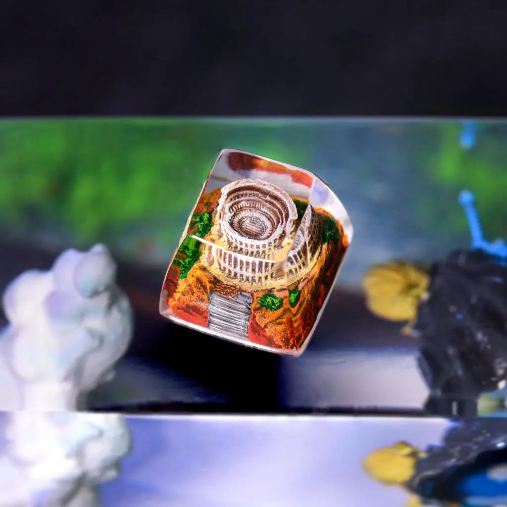 Rome Colosseum Artisan Keycap – A Monument of History at Your Fingertips