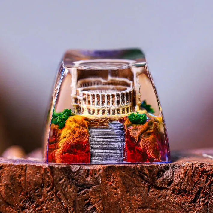Rome Colosseum Artisan Keycap – A Monument of History at Your Fingertips
