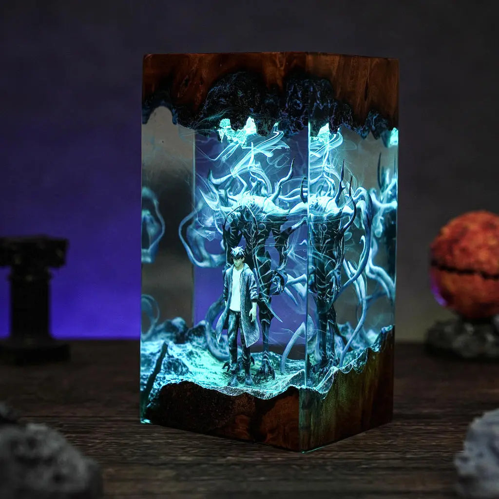 Sung Jin-woo x Beru Solo Leveling Lamp