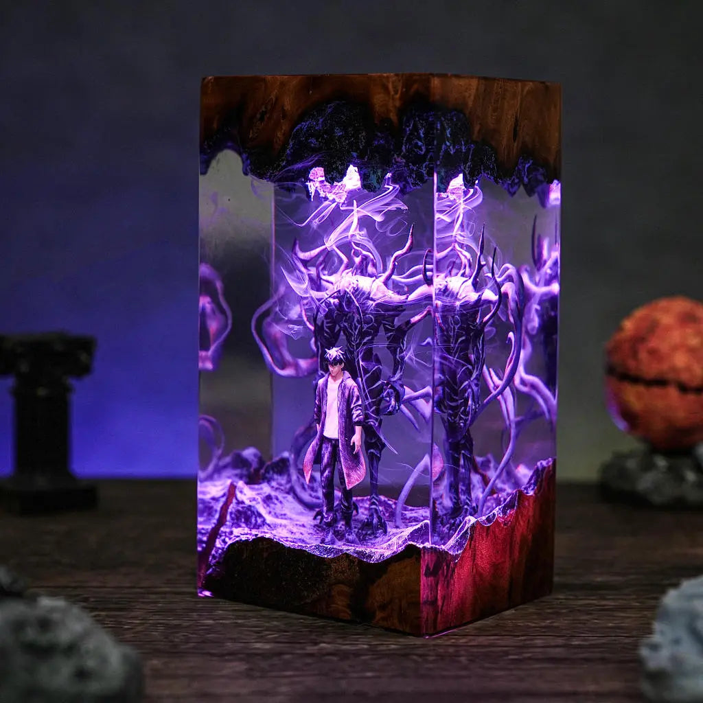 Sung Jin-woo x Beru Solo Leveling Lamp