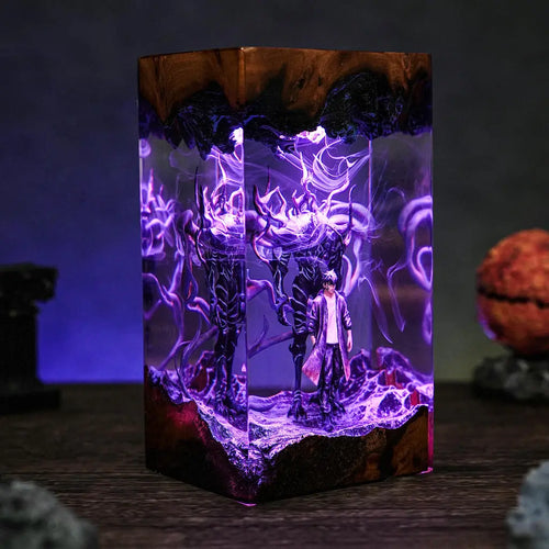 Sung Jin-woo x Beru Solo Leveling Lamp