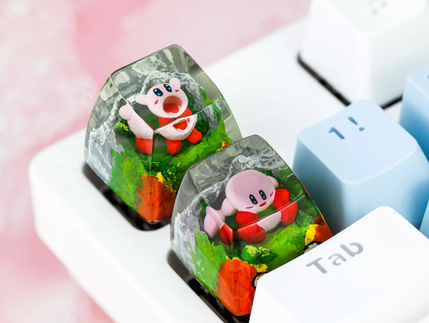 Kirby Artisan Keycaps