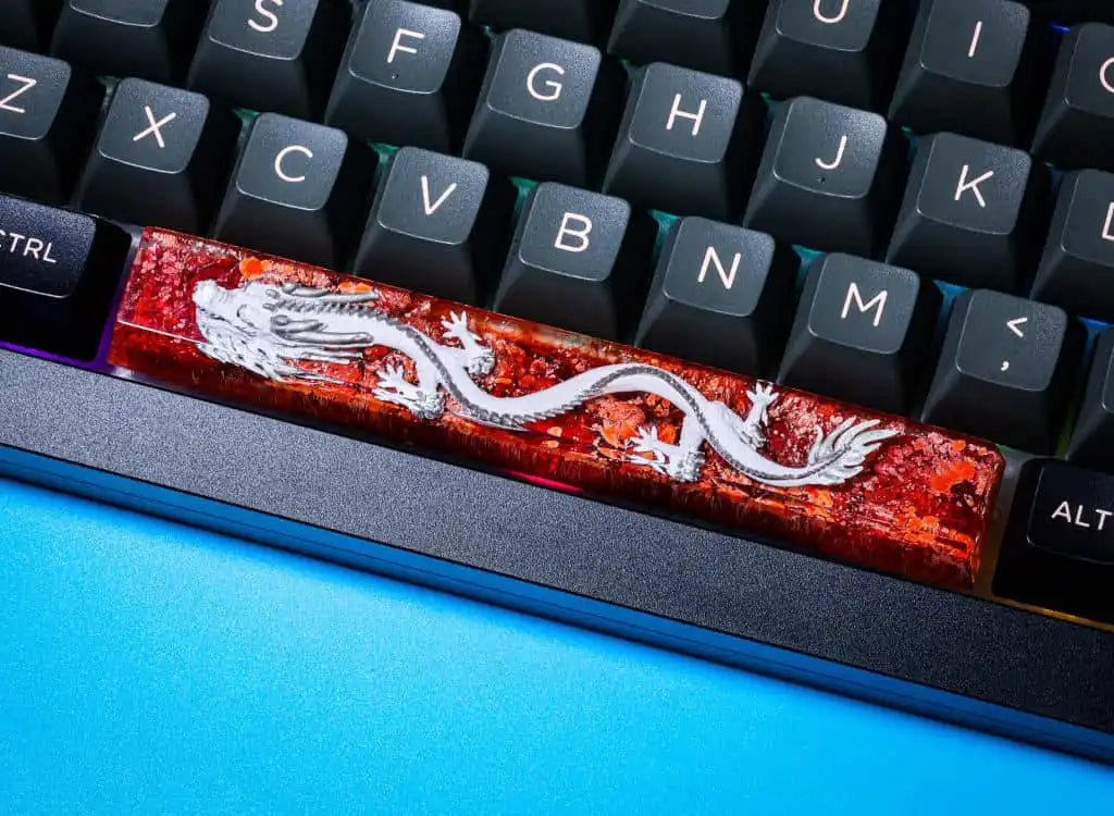 White Dragon Artisan Spacebar