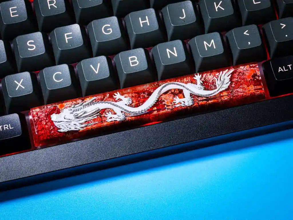 White Dragon Artisan Spacebar