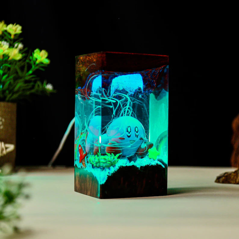 Kirby Epoxy Lamp