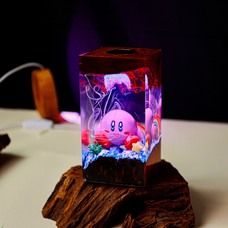 Kirby Epoxy Lamp