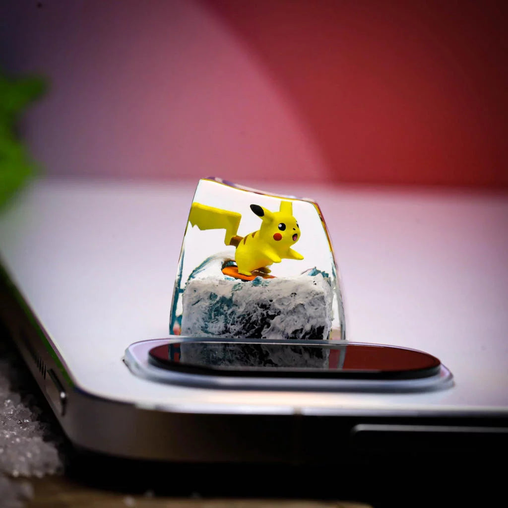 Surfing Pikachu Pokémon Keycap