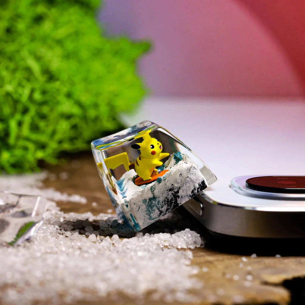 Surfing Pikachu Pokémon Keycap