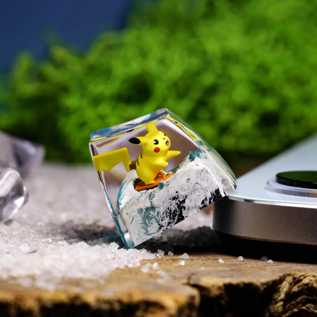 Surfing Pikachu Pokémon Keycap