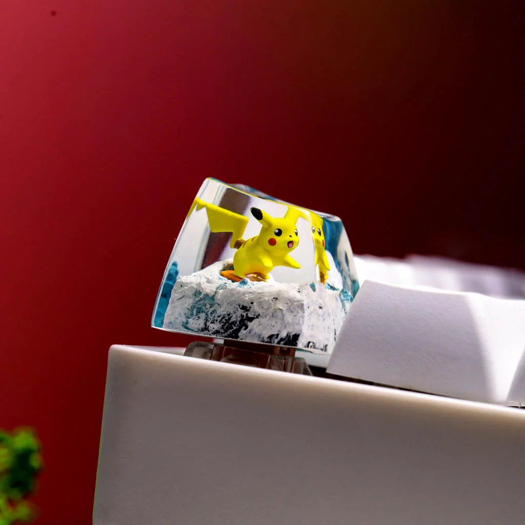 Surfing Pikachu Pokémon Keycap