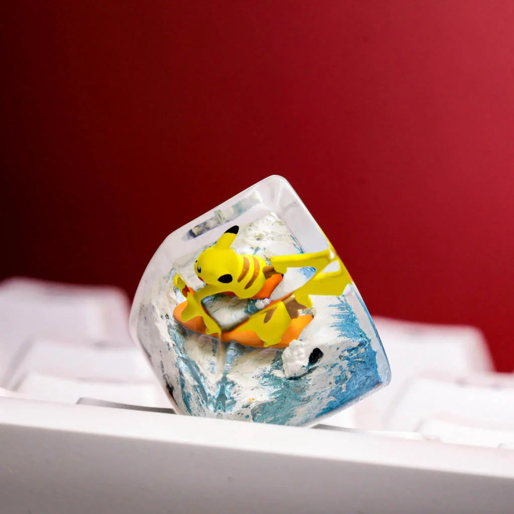 Surfing Pikachu Pokémon Keycap