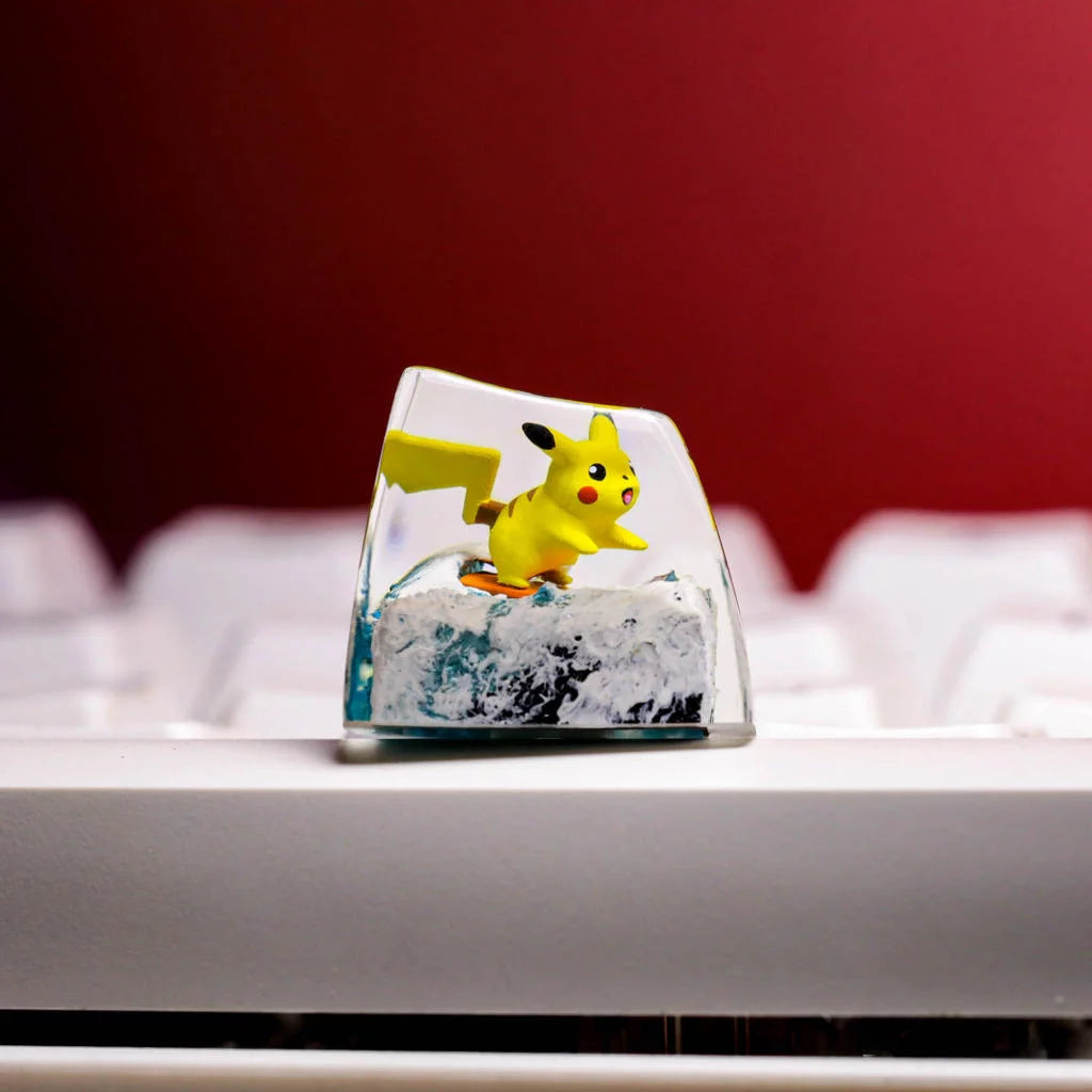 Surfing Pikachu Pokémon Keycap