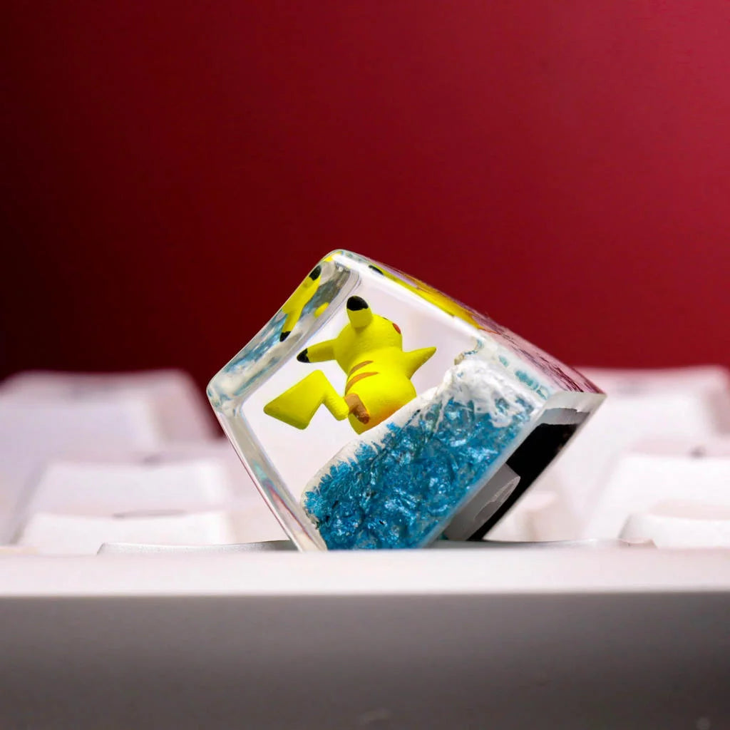 Surfing Pikachu Pokémon Keycap
