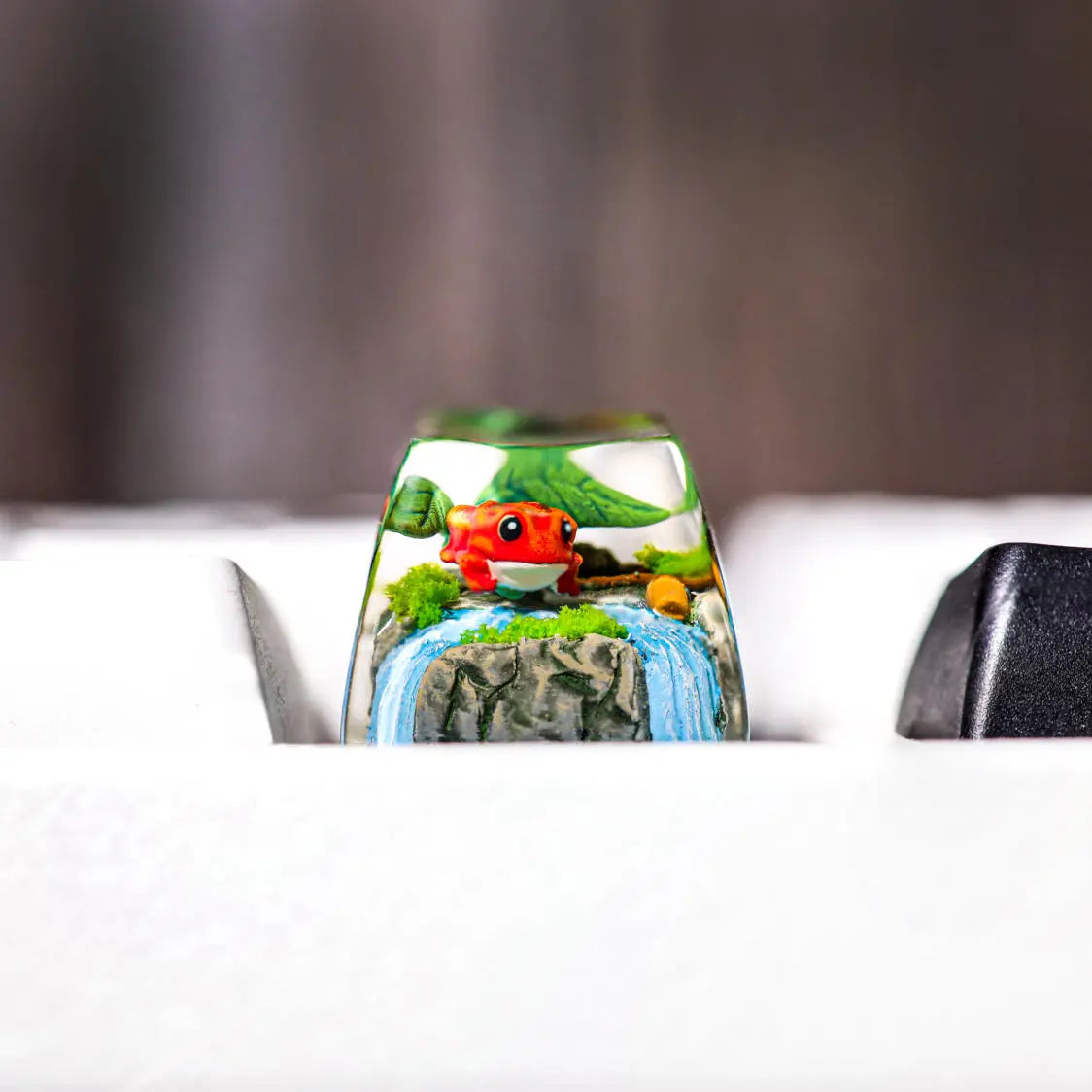 Red Toad Artisan Keycap – A Lucky Handmade Keycap for Mechanical Keyboards